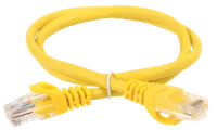 ITK Коммутационный шнур (патч-корд) кат.5E UTP 2м желтый