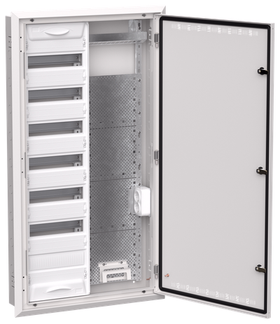TITAN 5 Combined housing ShchRv-84 (2x84) 1115x610x130mm IP30 white IEK