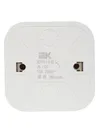 VSp10-1-0-XK switch single-button 2 way 10A with opening installation GLORY (cream) IEK3