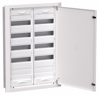 TITAN 5 Корпус металлический ЩРв-120 (2х60) 880х625х130мм IP31 белый (одна дверь) IEK