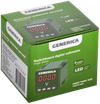 Вольтметр цифровой щитовой однофазный DO RS-485 96х96мм LED GENERICA2