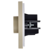 FORTE&PIANO Термостат электронный с индикацией FP452 ваниль IEK4