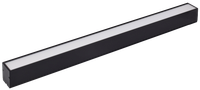 LED linear luminaire 1501 STANDARD PRO 18W 3000K 790x50x70mm opal black IEK