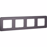 INSPIRIA Рамка 4-местная дымчатый
