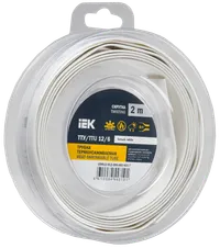 Heat shrink tubing TTU ng-LS 12/6 white (2m/pack) IEK