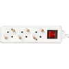 Extension cord U 03K with a switch 3 sockets 2P+PE/5 meters 3x1mm2 16A/250 IEK2