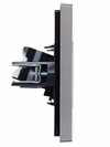 FORTE&PIANO Розетка компьютерная RJ45 кат.5E FP532 сталь IEK4