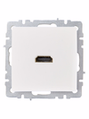 BRITE Розетка HDMI РHDMI-0-БрБ белый IEK1