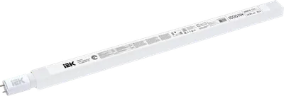 LED T8 lamp linear 10W 1000Lm 230V 6500K 600mm G13 IEK is intended for use in lighting devices for external and internal lighting of industrial, commercial and domestic facilities.

Complies with the requirements of the Technical Regulations of the Customs Union TR TS 004/2011, TR TS 020/2011, TR TS 037/2016, IEC 62560, Decree of the Government of the Russian Federation of November 10, 2017 No. 1356.