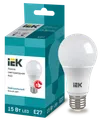 LED lamp A60 pear 15W 230V 4000K E27 IEK0