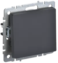 BRITE Single-button switch 10A VC10-1-0-BrG graphite IEK
