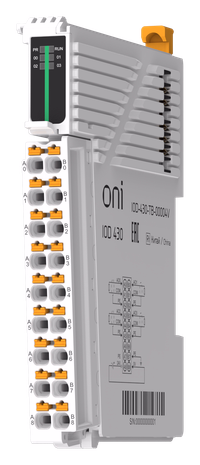 IOD 430 Модуль аналогового вывода 4 сигнала напряжения ONI