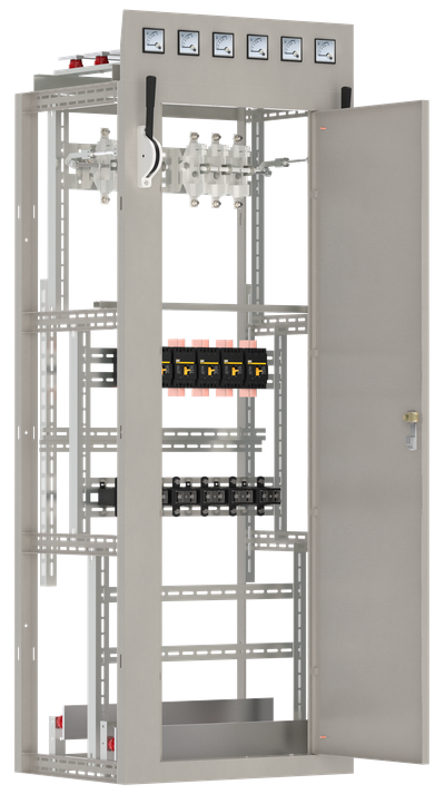 Панель линейная ЩО70-1-20УЗ автоматические выключатели 3Р 4х100А трансформаторы тока 3х400-5А IEK
