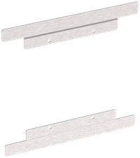 FORMAT Планка доборная (тип 3) для 3b секционирования ACB в шинном отсеке глубиной 400мм RBBS (2шт/компл) IEK