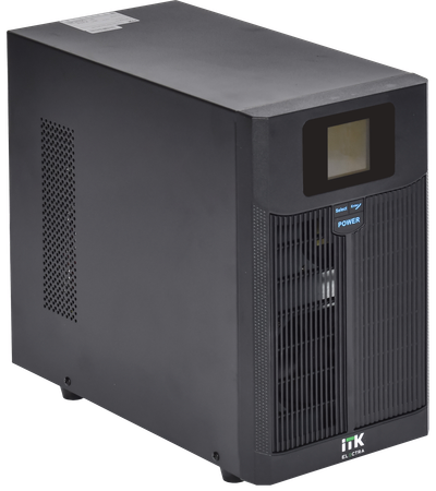 ITK ELECTRA LT ИБП однофазный линейно-интерактивный 2кВА/1,6кВт 8хС13 LCD дисплей 48VDC без АКБ USB RJ45/11