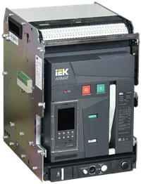 ARMAT Air circuit breaker of withdrawable design 3P size B 85kA 1600A trip unit TD with a set of accessories 220V: motor drive closing coil tripping coil IEK