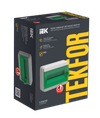 TEKFOR Корпус пластиковый КМПн-12 IP65 зеленая прозрачная дверь IEK1