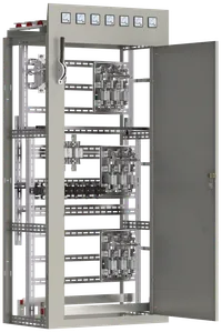 Панель вводно-линейная ЩО70-1-84УЗ плавкие вставки 3х630А 9х250А трансформаторы тока 3х200-5А 3х600-5А рубильники 1х630А 3х250А IEK