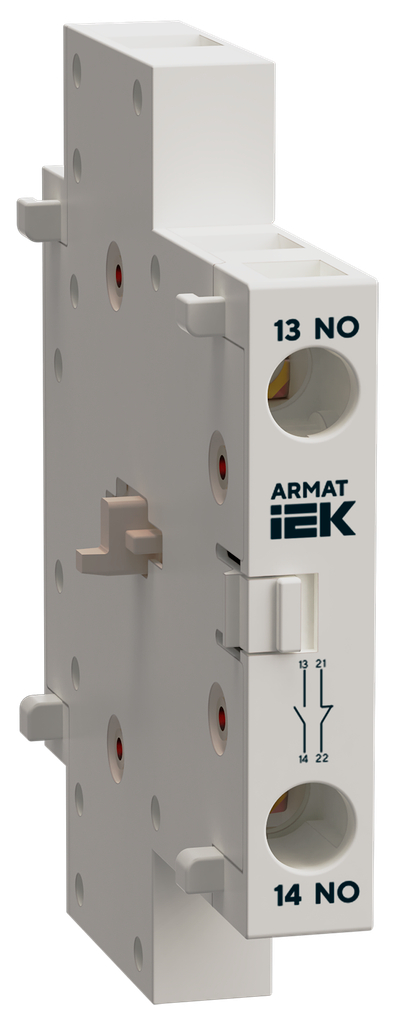 ARMAT Контакт дополнительный для SDM синхронизированное замыкание 1NO 1NC 10А IEK