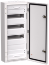TITAN 5 Корпус металлический ЩРн-48 (1х48) 710х310х140мм IP54 белый (одна дверь) IEK0