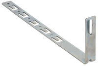 Держатель проводника круглого 6-8мм черепичная кровля с крючком L=330мм нержавеющая сталь IEK