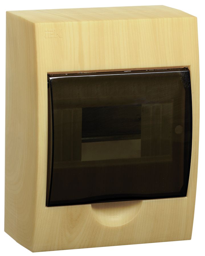 KREPTA 3 Корпус пластиковый ЩРН-П-6 IP41 сосна IEK (MKP12-N-06-41-K34)