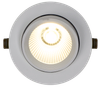 LIGHTING PRO Светильник светодиодный поворотный ДВО 1822 35Вт 4000К IP20 круг белый IEK4