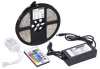 Комплект светодиодной подсветки "Сделай сам" (лента LED 5м LSR-5050RGB60-14,4-IP65-12В + драйвер + контроллер) IEK0