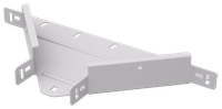 ESCA 7 Отвод Т-образный 50х100-2,0 RAL 9016 IEK