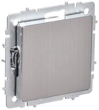 BRITE Заглушка с суппортом МЗ10-БрГН металл хром/никель IEK