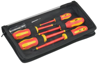 T2 type screwdrivers of the ARMA2L 5 series are designed for tightening and unscrewing screws. Use under voltage up to 1000 V is allowed. A distinctive feature of the T2 type is the material of the handles - two-component thermoplastic rubber: PP + TVP.