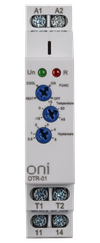 Реле температурное OTR-01 1 контакт 24-240В AC/DC ONI1