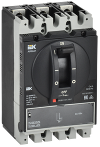 ARMAT Автоматический выключатель в литом корпусе 3P типоразмер A 35кА 125А расцепитель электромагнитный регулируемый IEK