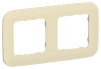 FLITE Рамка 2-местная РУ-2-А-ФлН навахо IEK