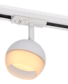 LIGHTING Светильник 4118 декоративный трековый поворотный под лампу GX53 белый IEK2