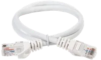 ITK Коммутационный шнур (патч-корд) кат.5E UTP PVC 10м белый