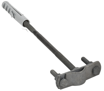 Держатель молниеприемника D=16-20мм L=160мм оцинкованная сталь TD IEK