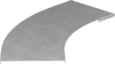 Крышка поворота лестничного LESTA 45град основание 500мм R600 HDZ IEK
