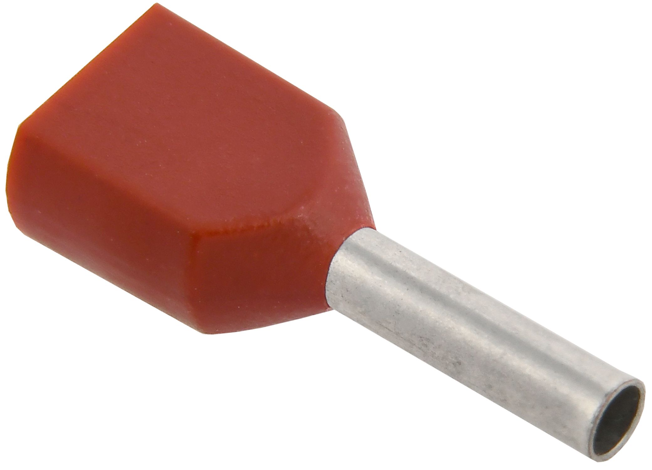Наконечник НШВИ(2) 0,75-8 темно-красный (100шт/упак) IEK (UTE10-D75-100)