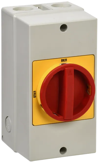 Переключатель кулачковый ПКП25-13 /К 25А "откл-вкл" 3Р/400В IP54 IEK