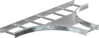 T-shaped intersection of the ladder tray LESTA 100x400mm R600 HDZ IEK