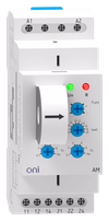 Реле контроля тока AM 2А-20А 2 контакта 24-240В AC/24В DC ONI3