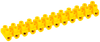 Зажим винтовой ЗВИ-5 н/г 1,5-4,0мм2 (2шт/блистер) желтые IEK0
