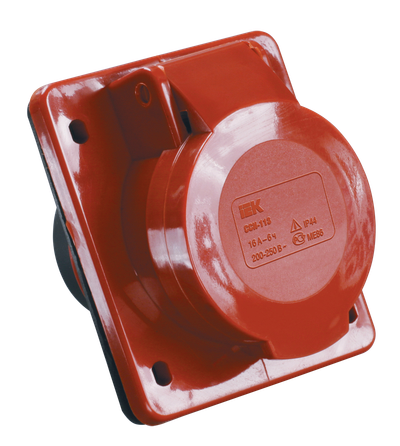 Розетка встраиваемая ССИ-414 3Р+Е 16А 380-415В IP44 IEK