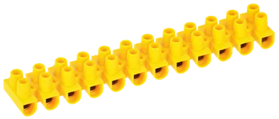 Зажим винтовой ЗВИ-15 н/г 4,0-10мм2 (2шт/блистер) желтые IEK