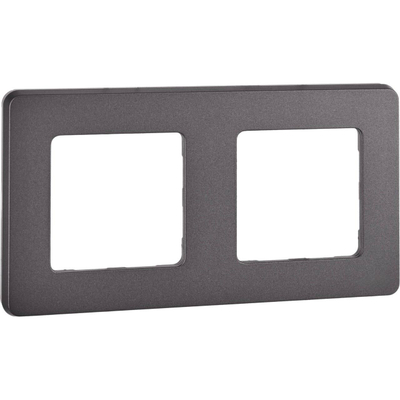 INSPIRIA Рамка 2-местная дымчатый