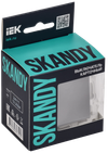 SKANDY Выключатель карточный 30А SK-V15Gr серый IEK1