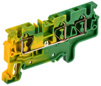 ARMAFIX Клемма пружинная CX4-3 PE 4мм2 трехконтактная заземляющая IEK