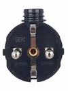 VPu11-02-ST Plug dismountable angled with grounding contact 16A black2