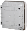 TEKFOR Корпус пластиковый ЩРВ-П-8 IP41 белая дверь IEK4